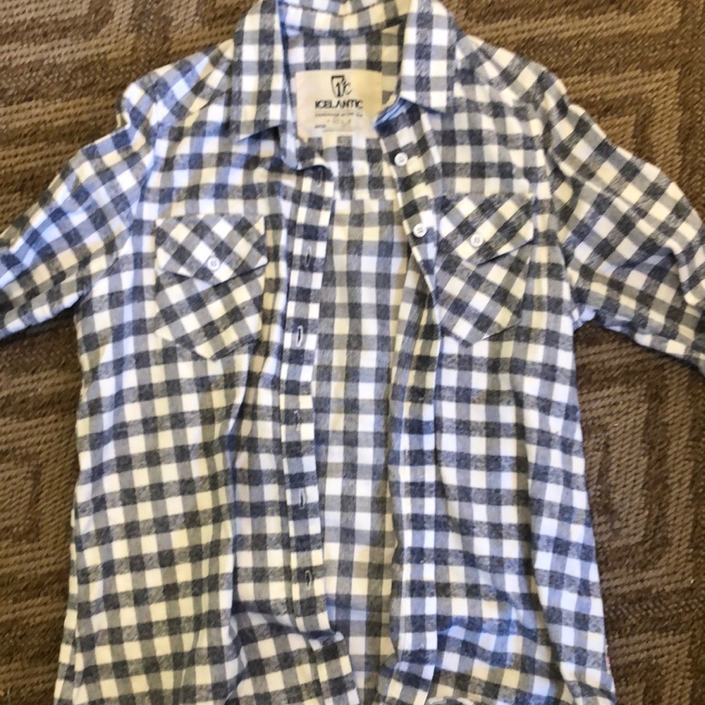 Icelantic Men’s Flannel Shirt Size S/M